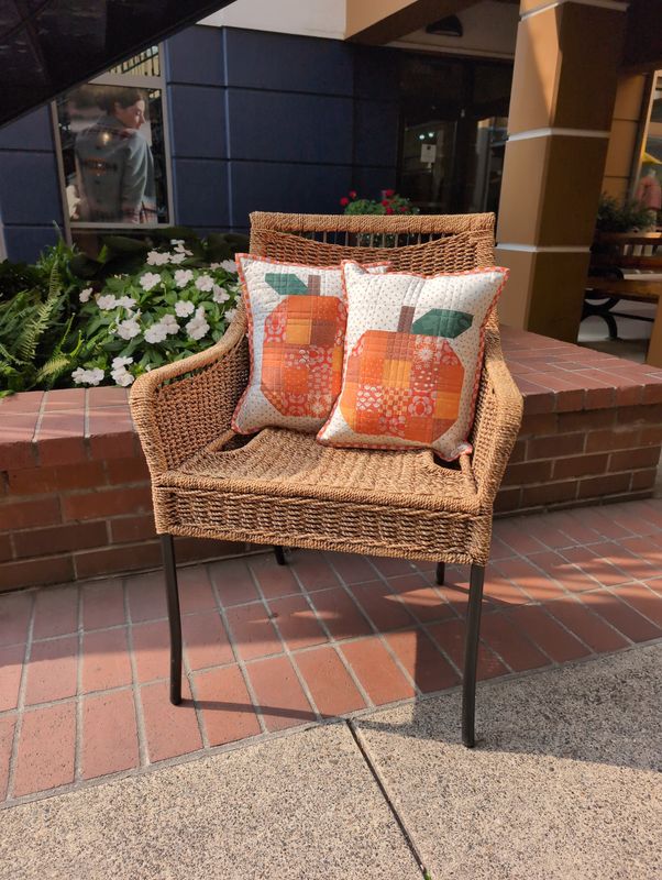 Collins Collective Pumpkin Patch Quilted Throw Pillow
