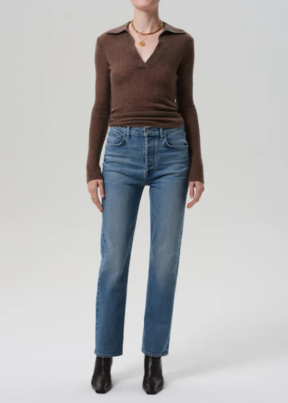 Citizens of Humanity Blaine High Rise Straight in Lyon