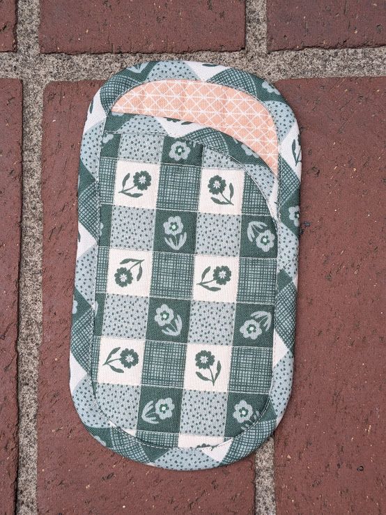 Collins Collective Frankie Handmade Sunglasses Case in Cottage Gingham