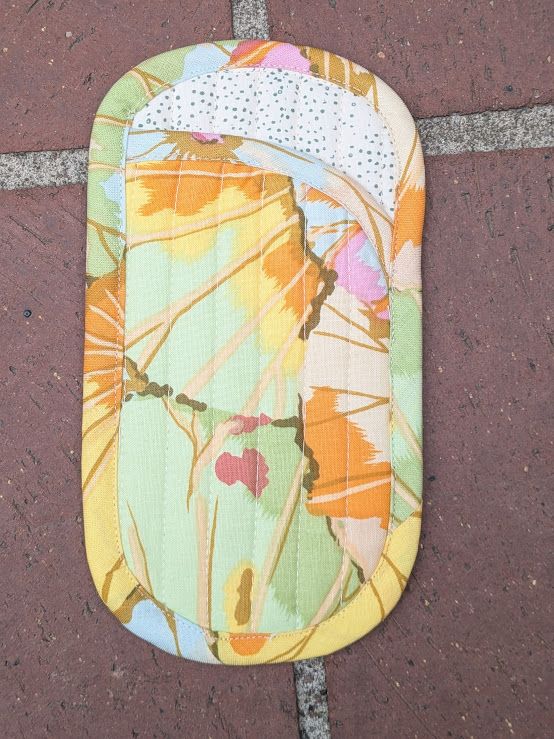 Collins Collective Frankie Handmade Sunglasses Case in Garden Watercolor