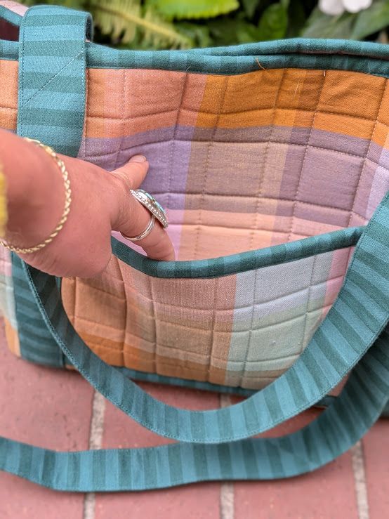 Collins Collective Jolene Medium Everyday Tote in Autumn Plaid