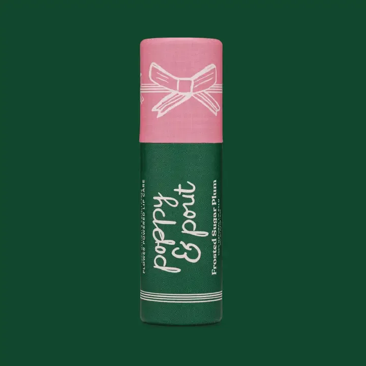 Poppy & Pout Lip Balm in Frosted Sugar Plum