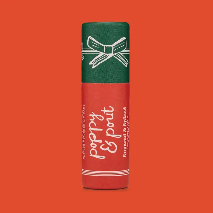 Poppy & Pout Lip Balm in Sugared & Spiced