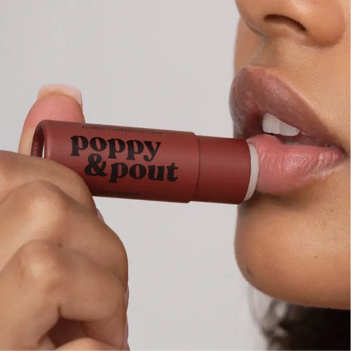 Poppy & Pout Lip Balm in Cinnamint