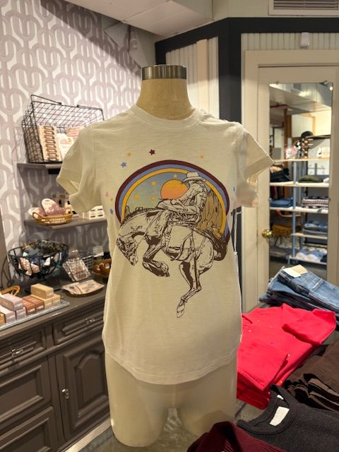 PJ Salvage Hold Your Horses Tee in Natural PJ Salvage Hold Your Horses Tee in Natural