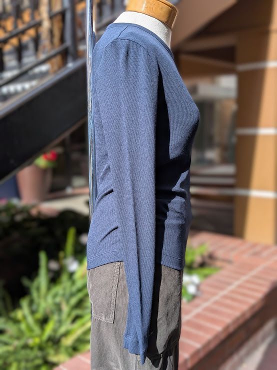 Velvet Camino Modal Rib Top in Ink