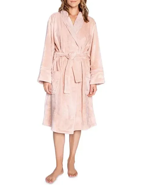 PJ Salvage Lets Get Cozy Robe in Ballet Pink PJ Salvage Lets Get Cozy Robe in Ballet Pink