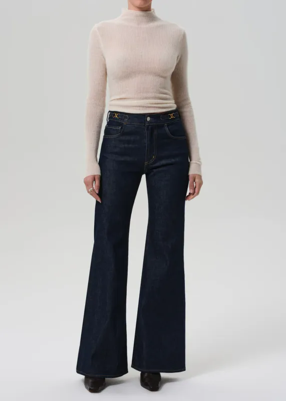 Citizens of Humanity Kimberly Flare Jeans with Horsebit in Helia
