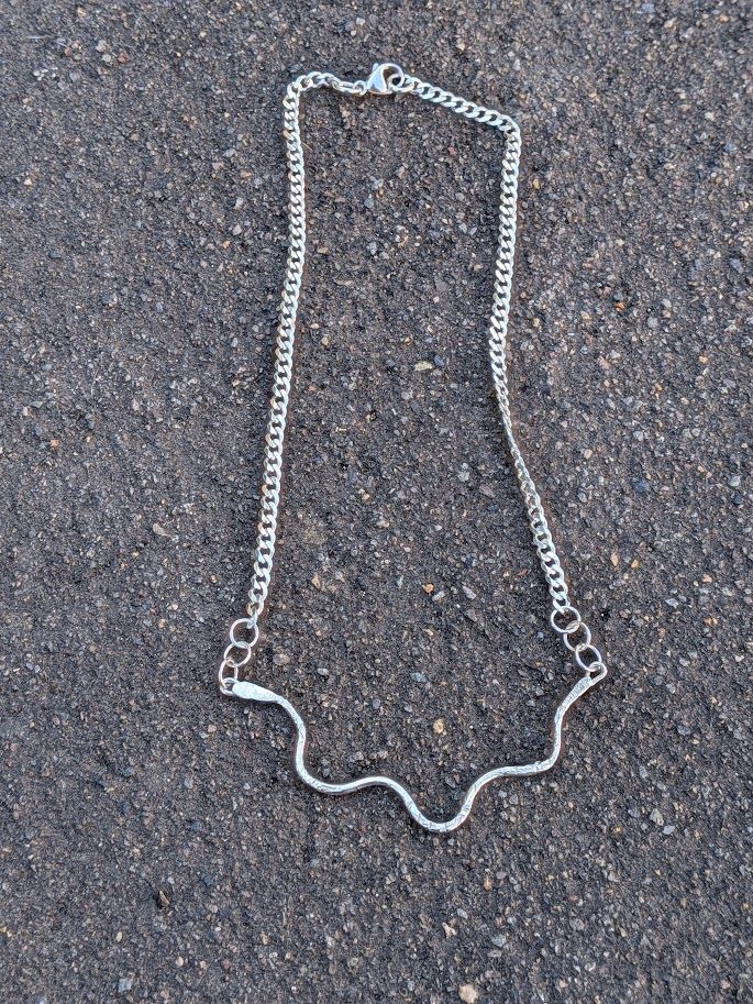 Savage Roots Ferrell Necklace in Sterling Silver Savage Roots Ferrell Necklace in Sterling Silver