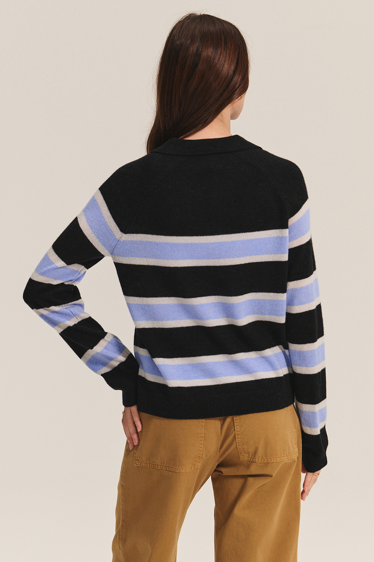 Velvet Everlake Fine Royal Knit Sweater in Multi