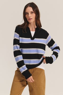 Velvet Everlake Fine Royal Knit Sweater in Multi Velvet Everlake Fine Royal Knit Sweater in Multi