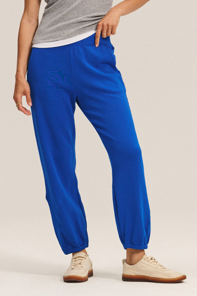 Velvet Zara Fleece Pant in Island