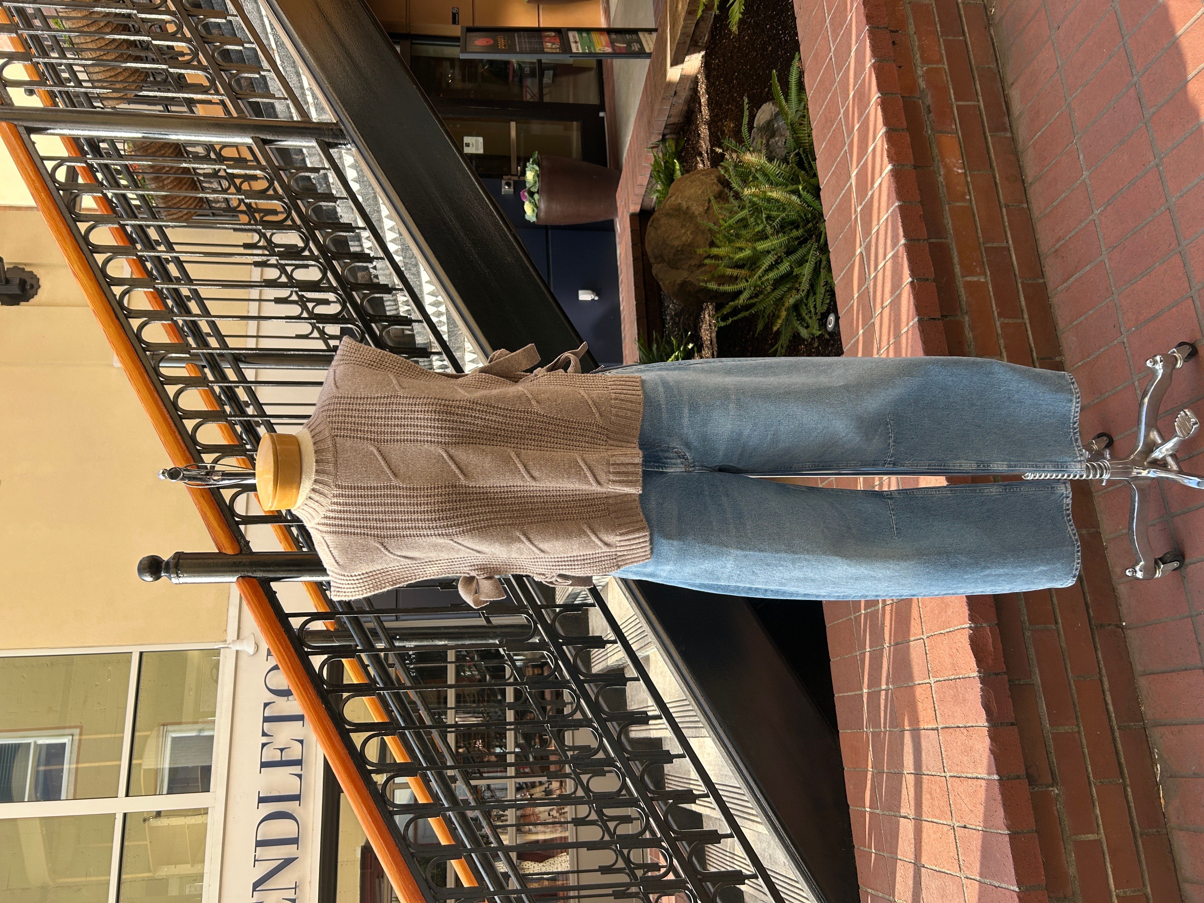 Estheme x Maud & Sacha Margot Cable Top in Quinoa