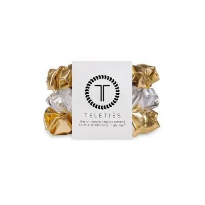 Teleties Small Hair Scrunchies in Year of Glam Teleties Small Hair Scrunchies in Year of Glam