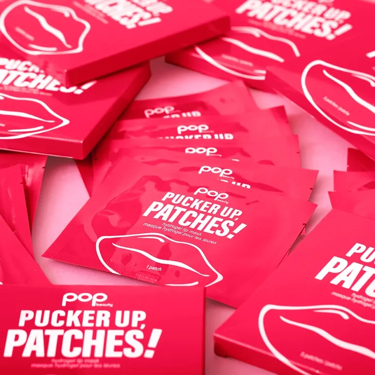 POP Beauty Pucker Up, Patches!