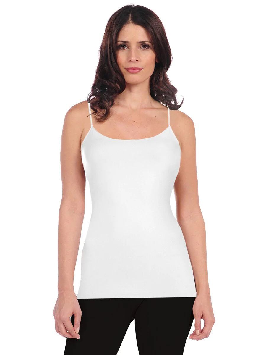 Tees by Tina Cami in White Tees by Tina Cami in White