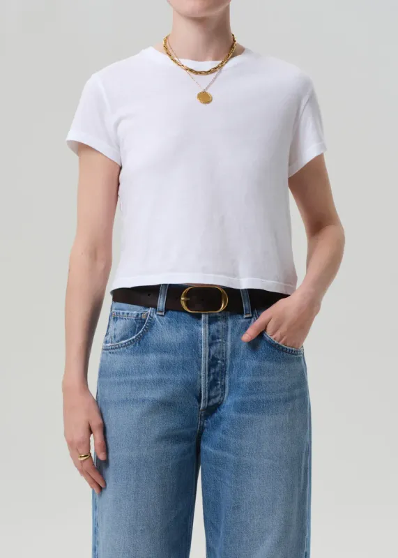 Citizens of Humanity Kyle Tee in White Citizens of Humanity Kyle Tee in White