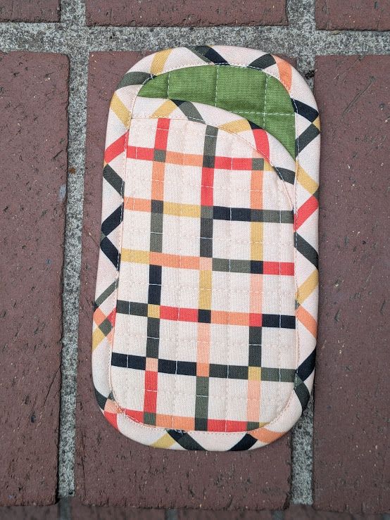 Collins Collective Frankie Handmade Sunglasses Case in Modern Plaid Collins Collective Frankie Handmade Sunglasses Case in Modern Plaid