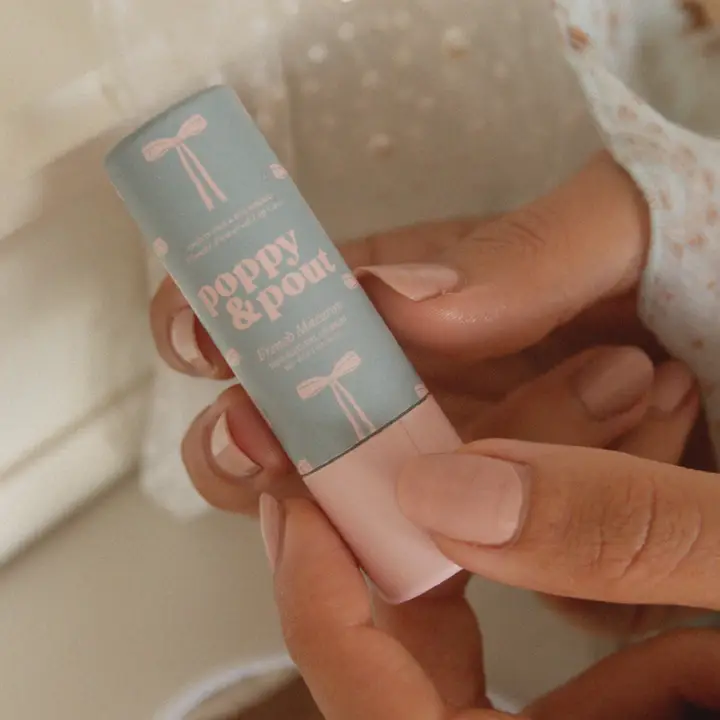 Poppy & Pout Lip Balm in French Macaron