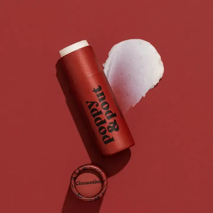 Poppy & Pout Lip Balm in Cinnamint Poppy & Pout Lip Balm in Cinnamint