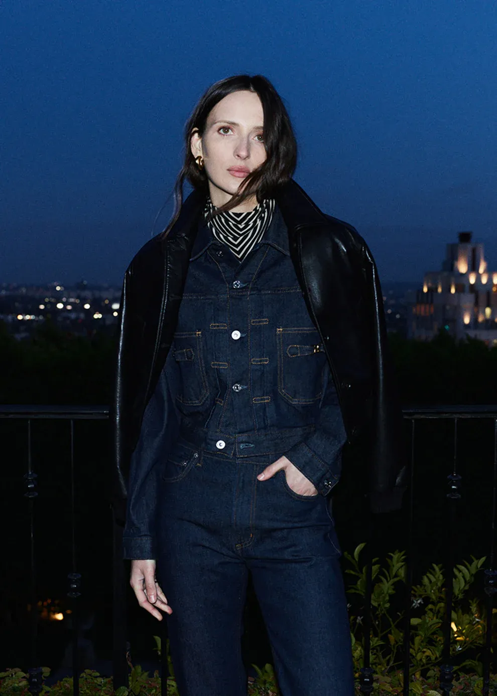 Citizens of Humanity Alma Jacket with Horsebit in Helia