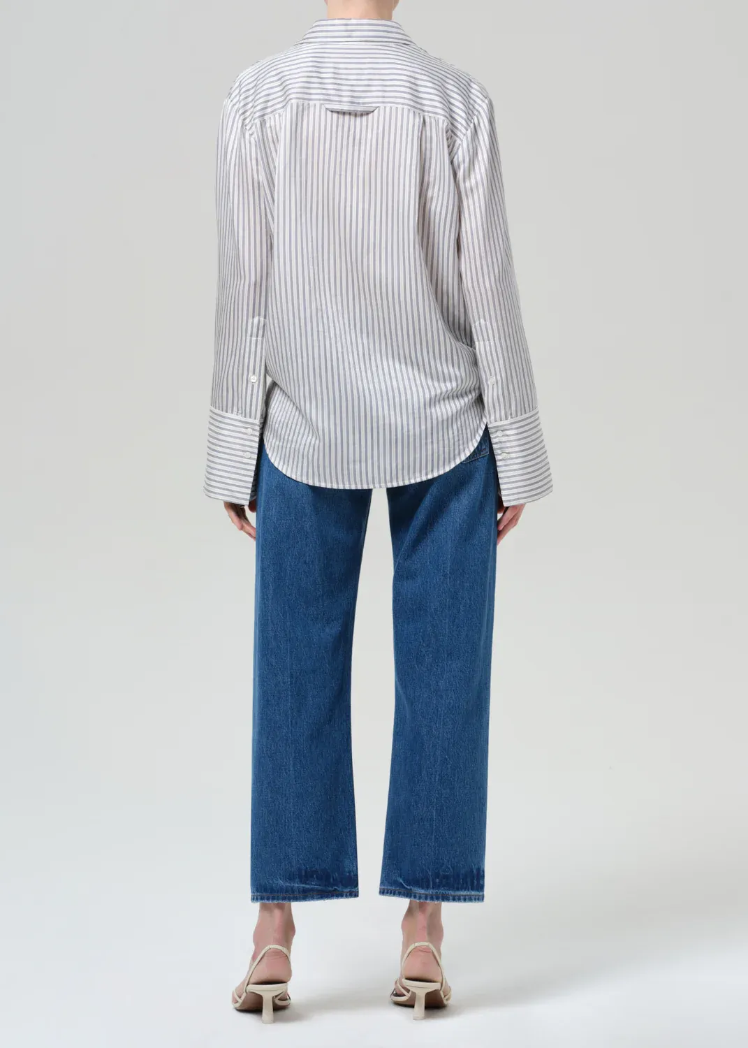 Citizens of Humanity Faye Vintage Straight Jean in Azure Blue