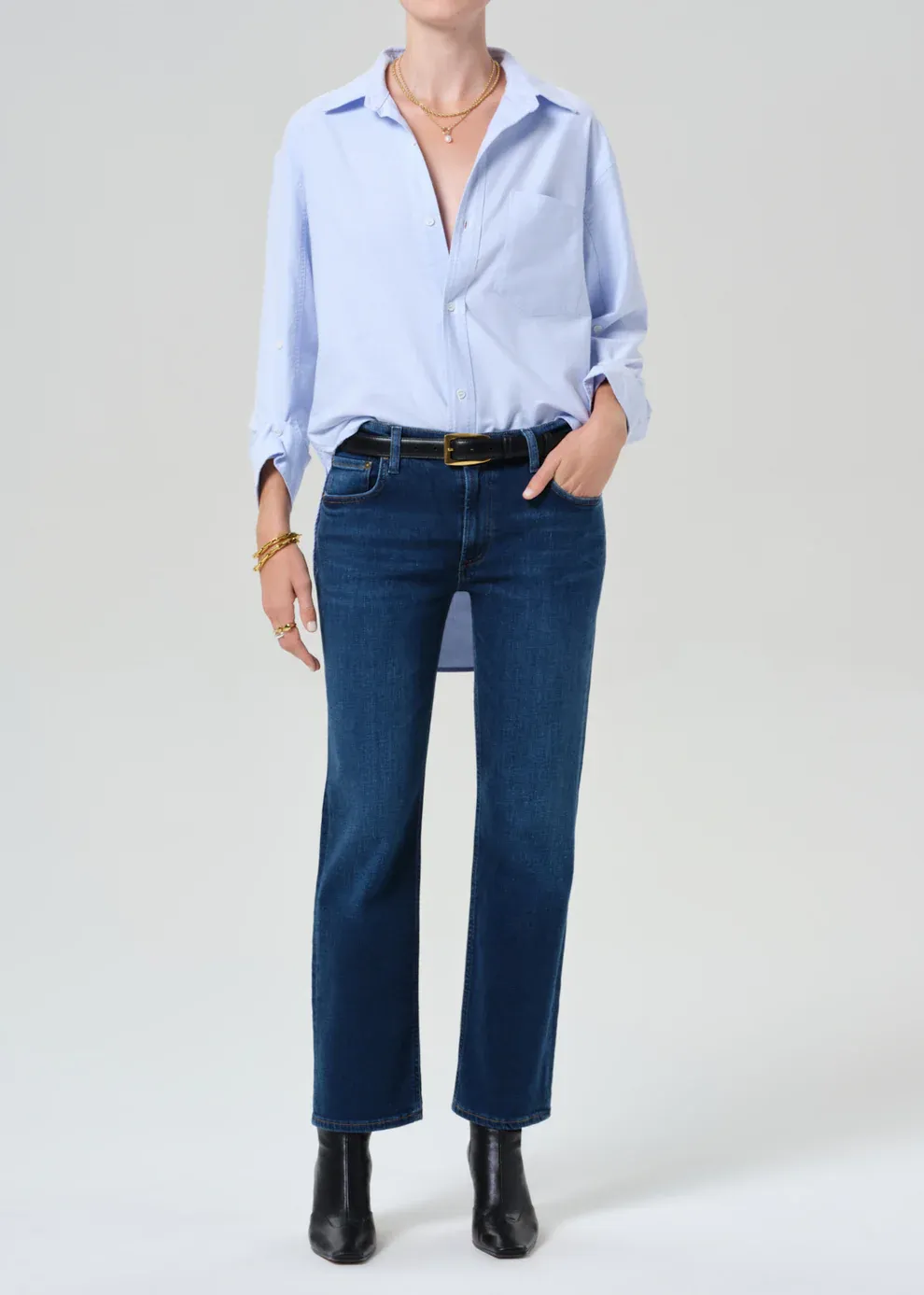Citizens of Humanity Anissa Straight Leg Jean in Pierre