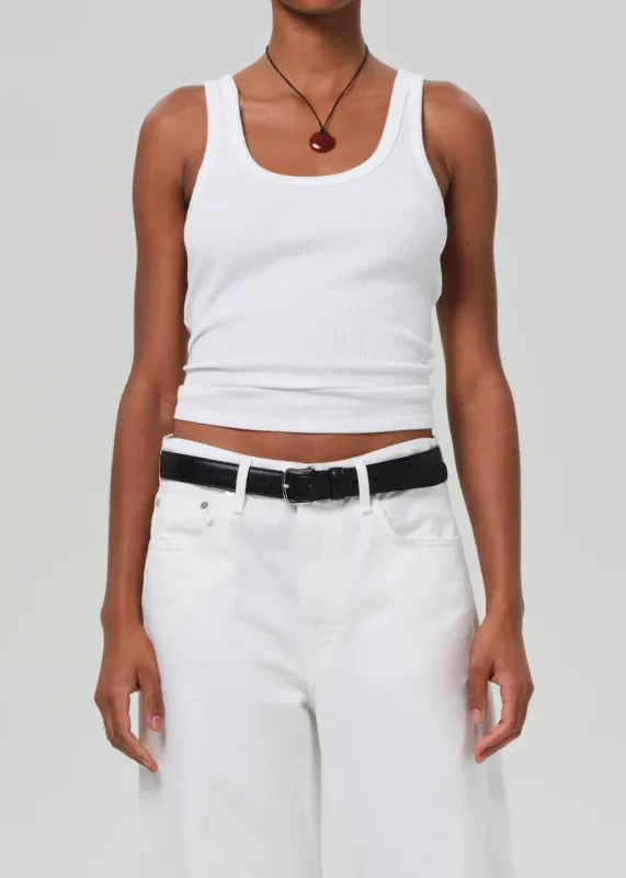 Citizens of Humanity Faye Tank in White