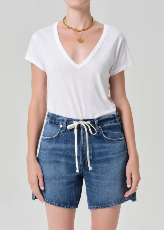 Citizens of Humanity Hara V Neck Tee in White