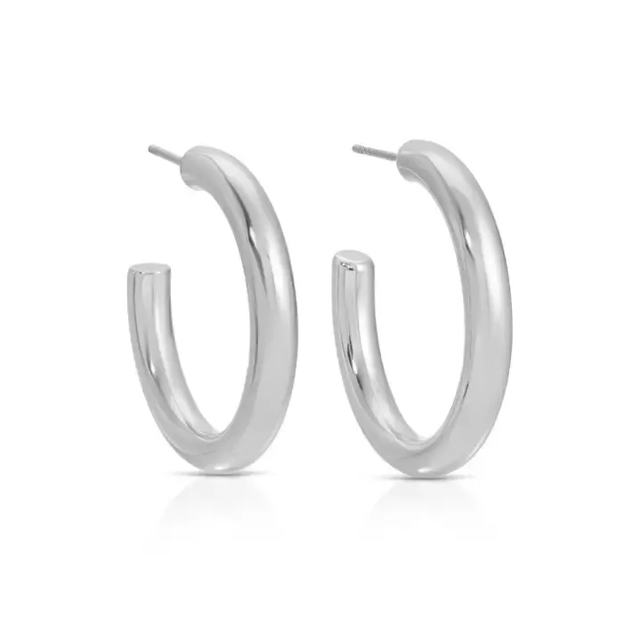 Splendid Iris The Perfect Hoop Earrings in Silver