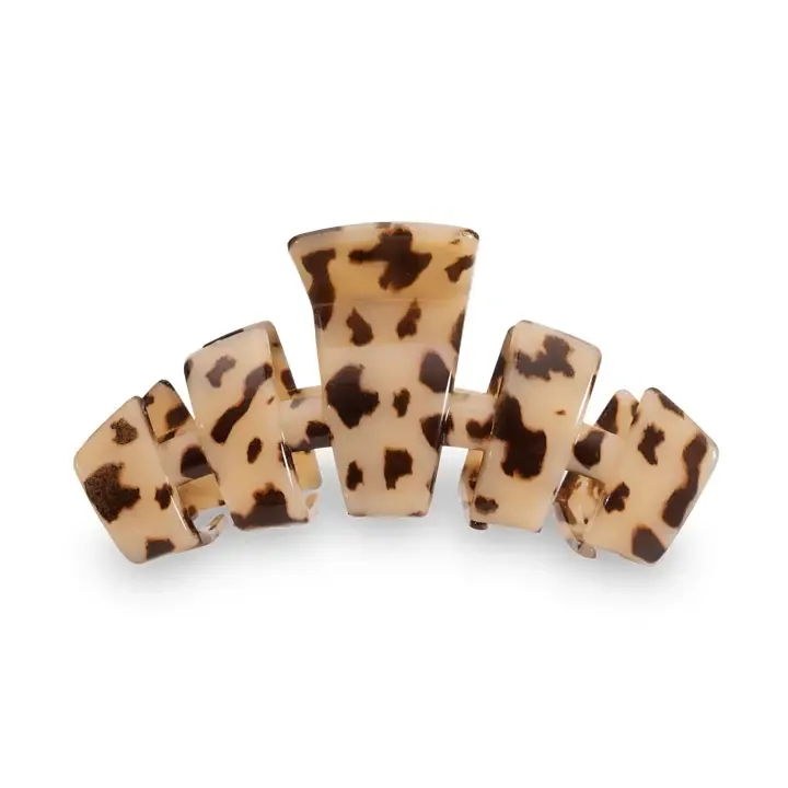 Teleties Large Classic Hair Clip in Tortoise