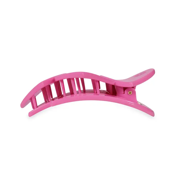 Teleties Medium Flat Hair Clip in Heart to Heart