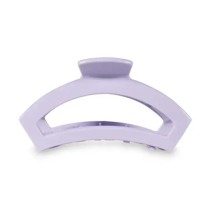 Teleties Medium Open Hair Clip in Lilac