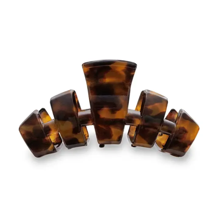 Teleties Medium Classic Hair Clip in Tortoise