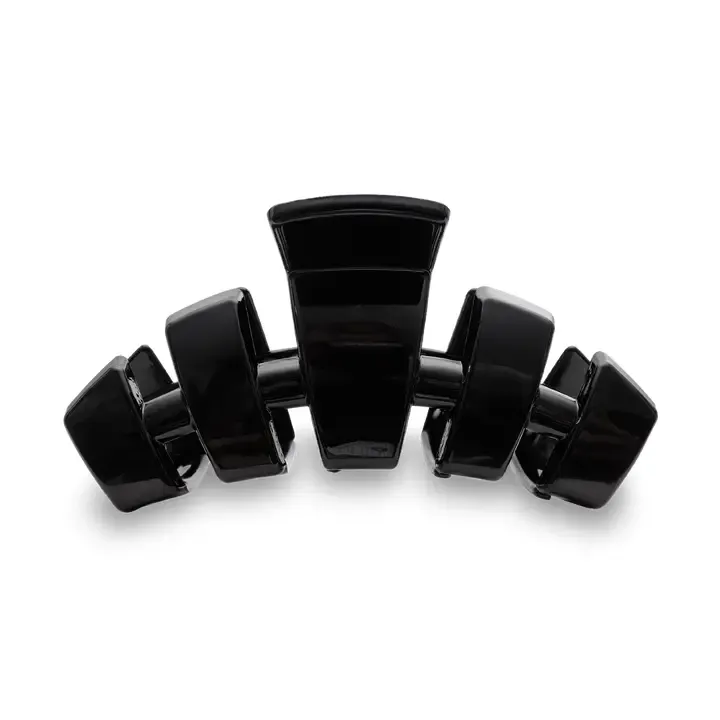 Teleties Small Classic Hair Clip in Jet Black