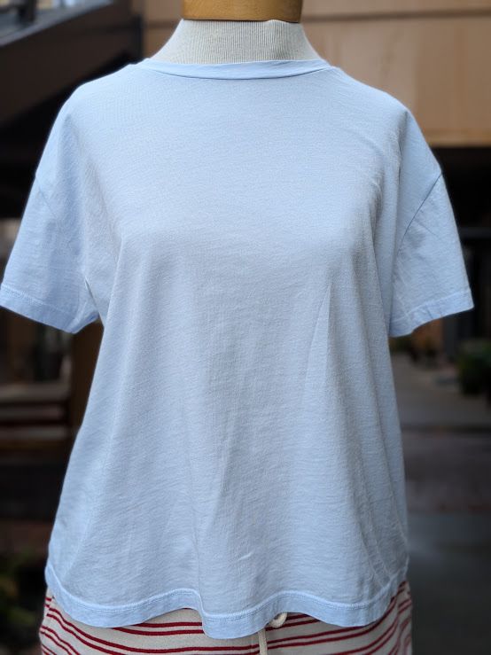 Velvet Tia Jersey Tee in Ice