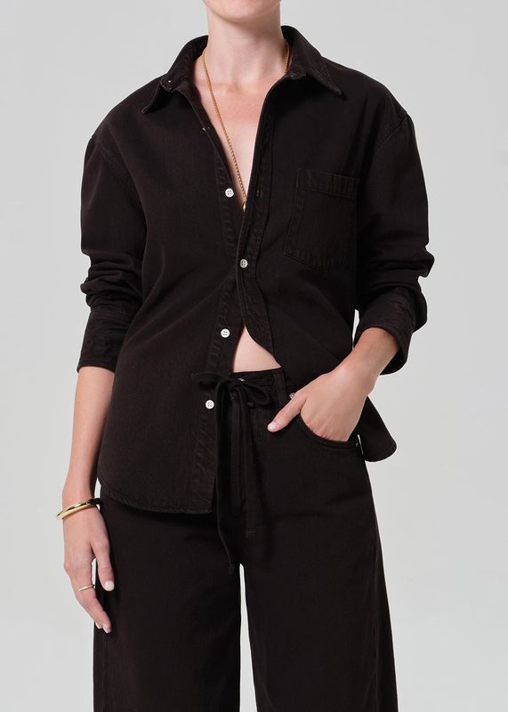 Citizens of Humanity Carter Shirt in Carob