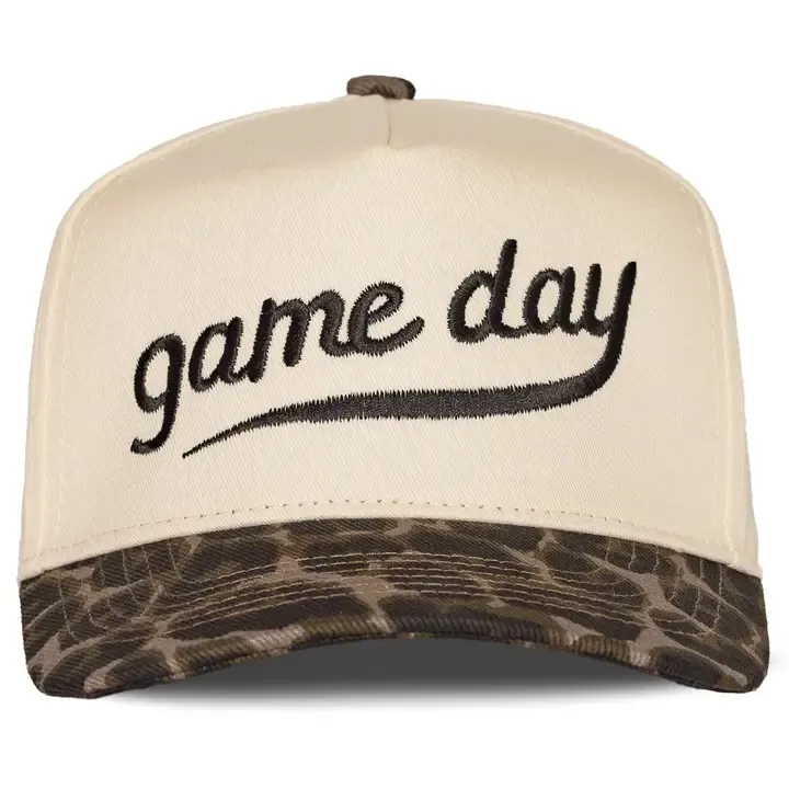 Friday Feelin' Game Day Leopard Snapback