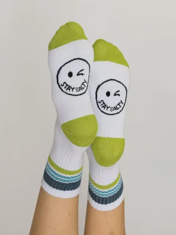 Friday Feelin' Stay Salty Crew Socks