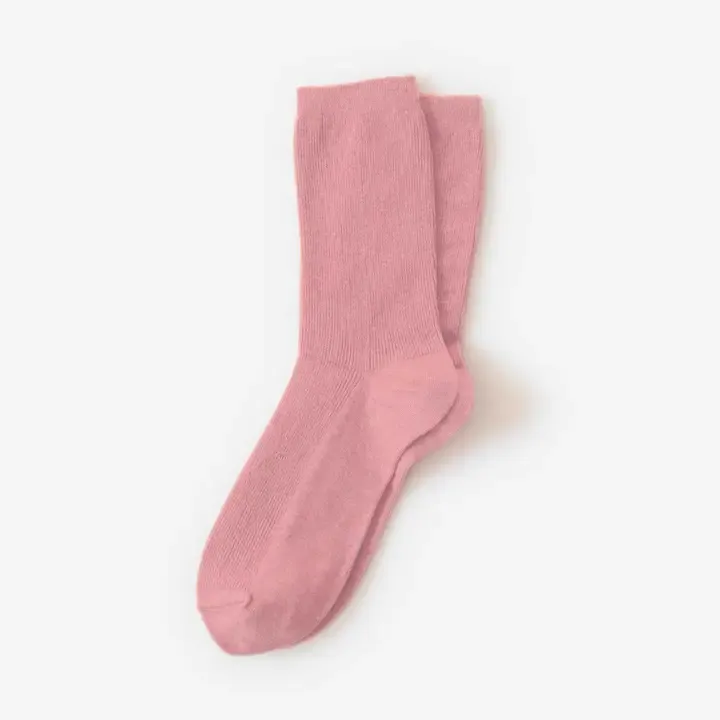Hooray Sock Co. Blush Cotton Sock Hooray Sock Co. Blush Cotton Sock