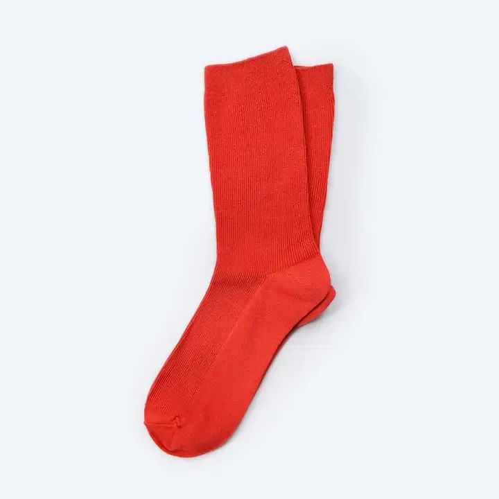 Hooray Sock Co. Scarlet Cotton Socks Hooray Sock Co. Scarlet Cotton Socks