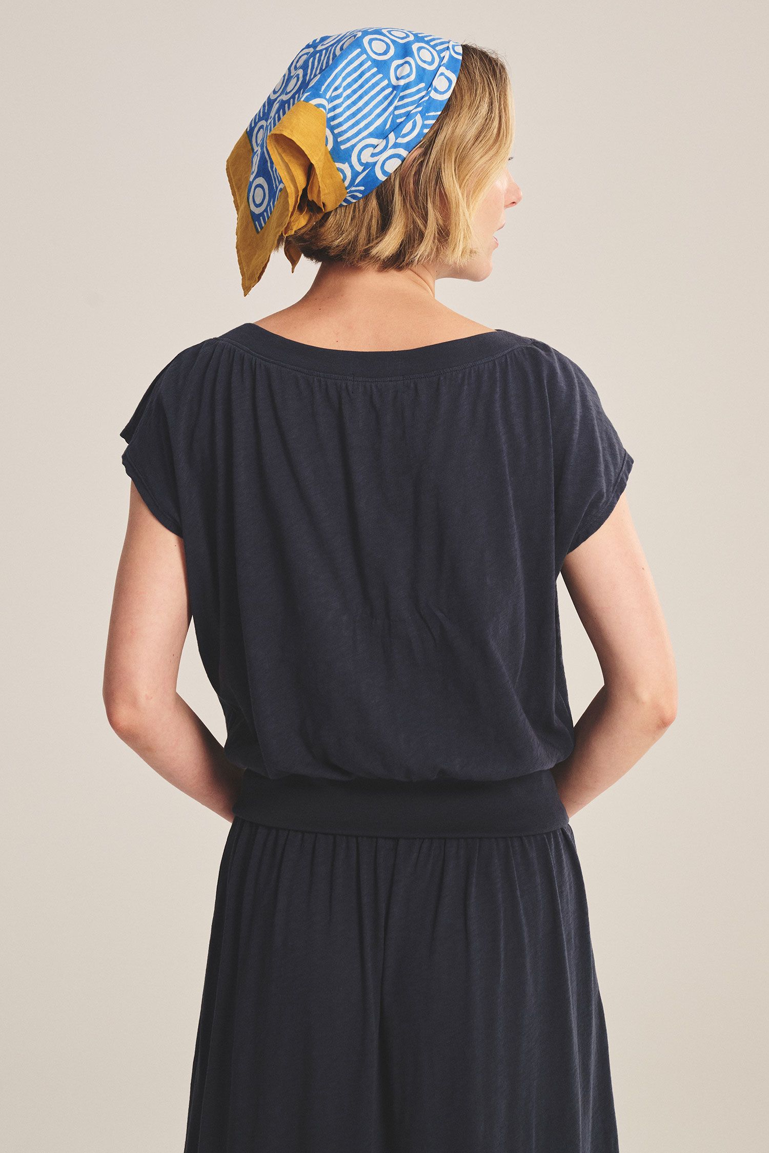 Velvet Auden Cotton Slub Top in Crater