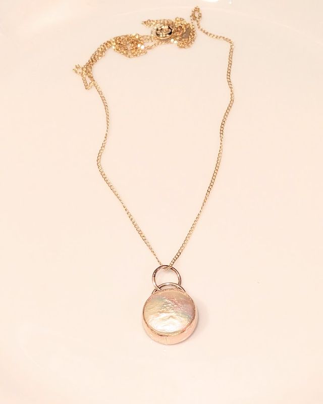 Savage Roots Devos Necklace in Freshwater Pearl & 14K Gold Fill