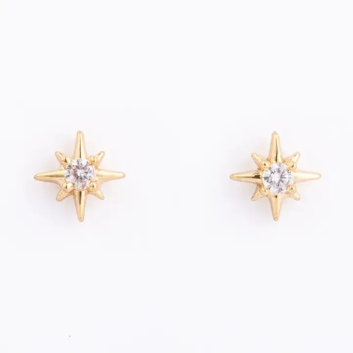Michelle McDowell Banner Earrings in Gold