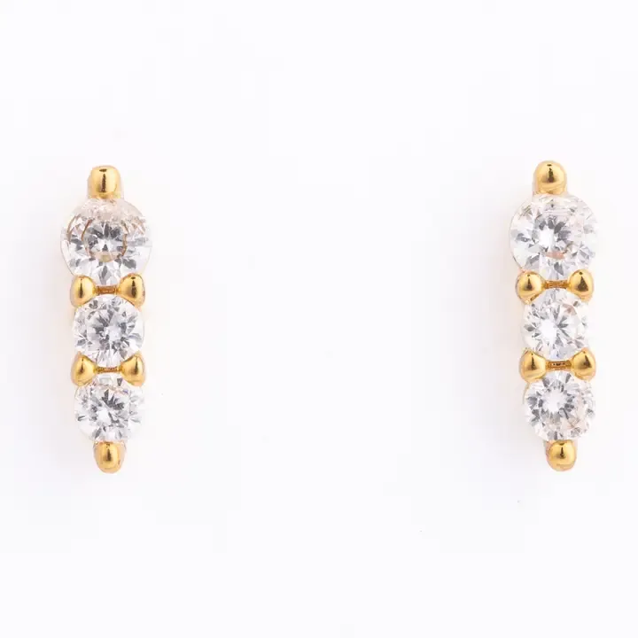Michelle McDowell Campbell Earrings in Gold