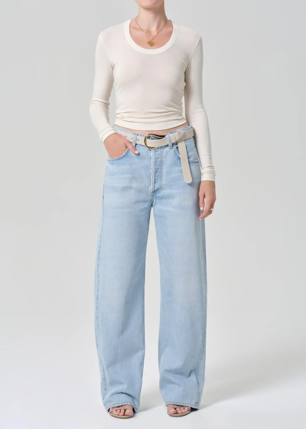 Citizens of Humanity Ayla Baggy Jean in Lighthouse