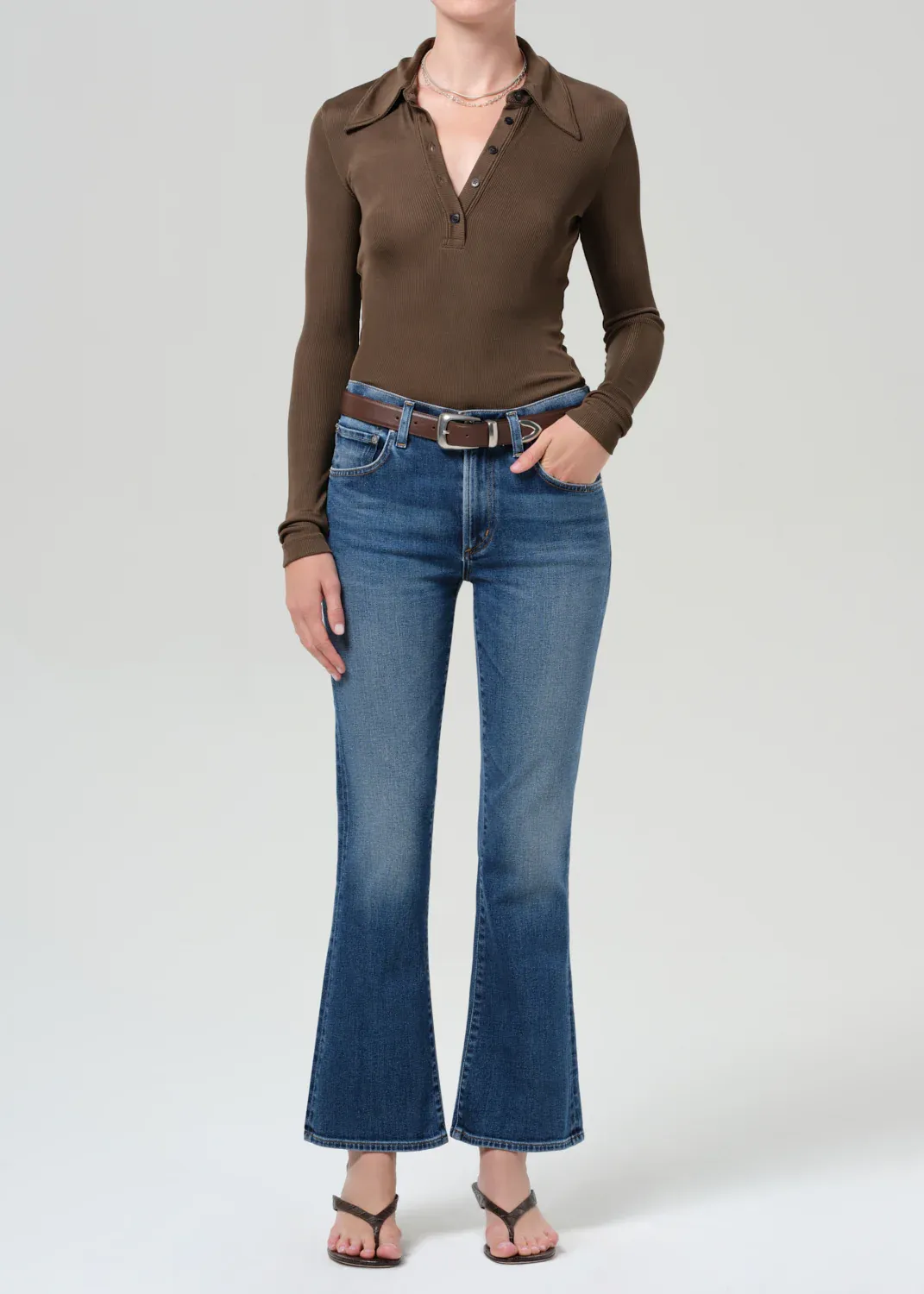 Citizens of Humanity Goldie Kick Flare Jean in Allister