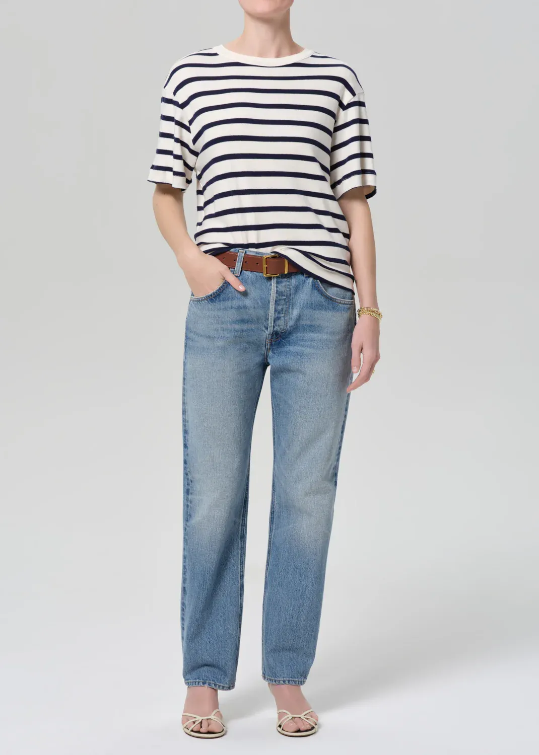 Citizens of Humanity Lindz Easy Straight Jean in Hikari