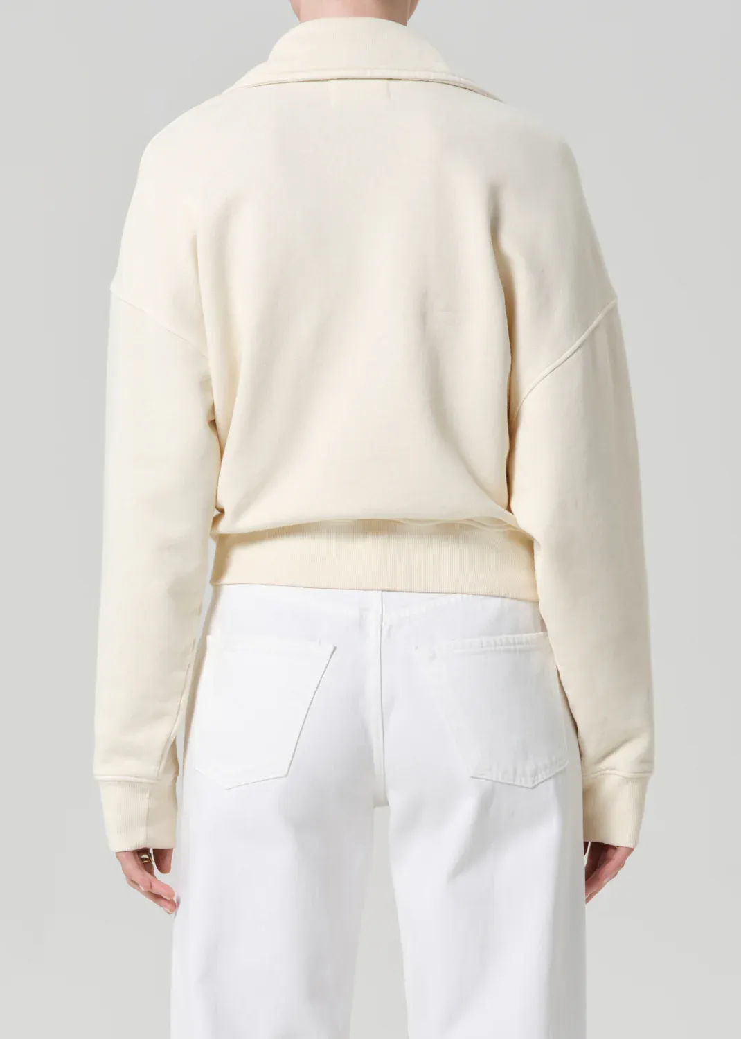 Citizens of Humanity Trapeze Pullover in Cream