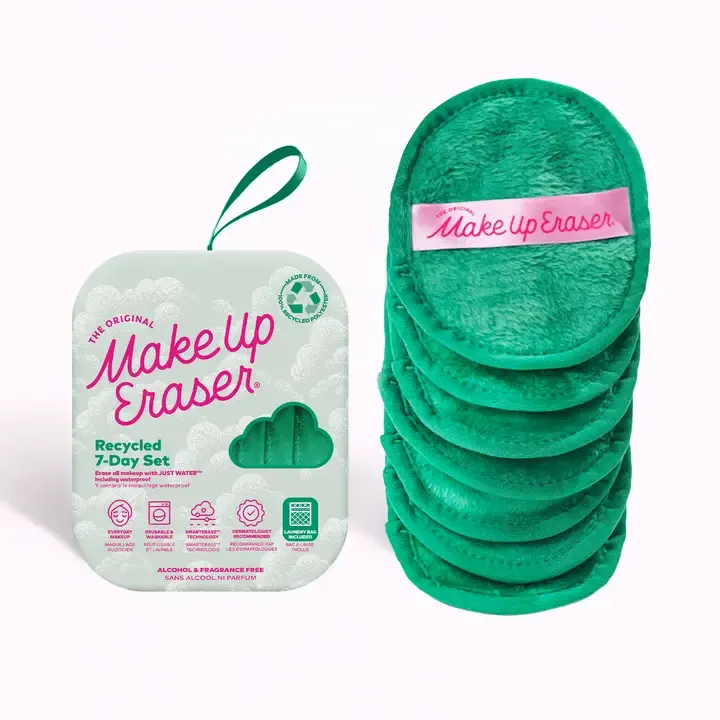 Makeup Eraser 7-Day Set in Green Makeup Eraser 7-Day Set in Green